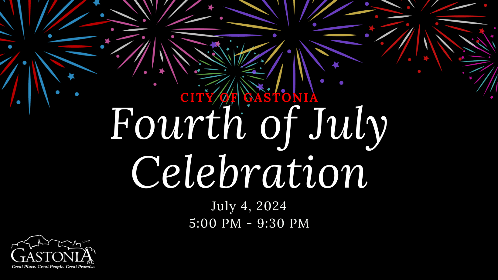 Fourth of July Celebration FB Cover 2024