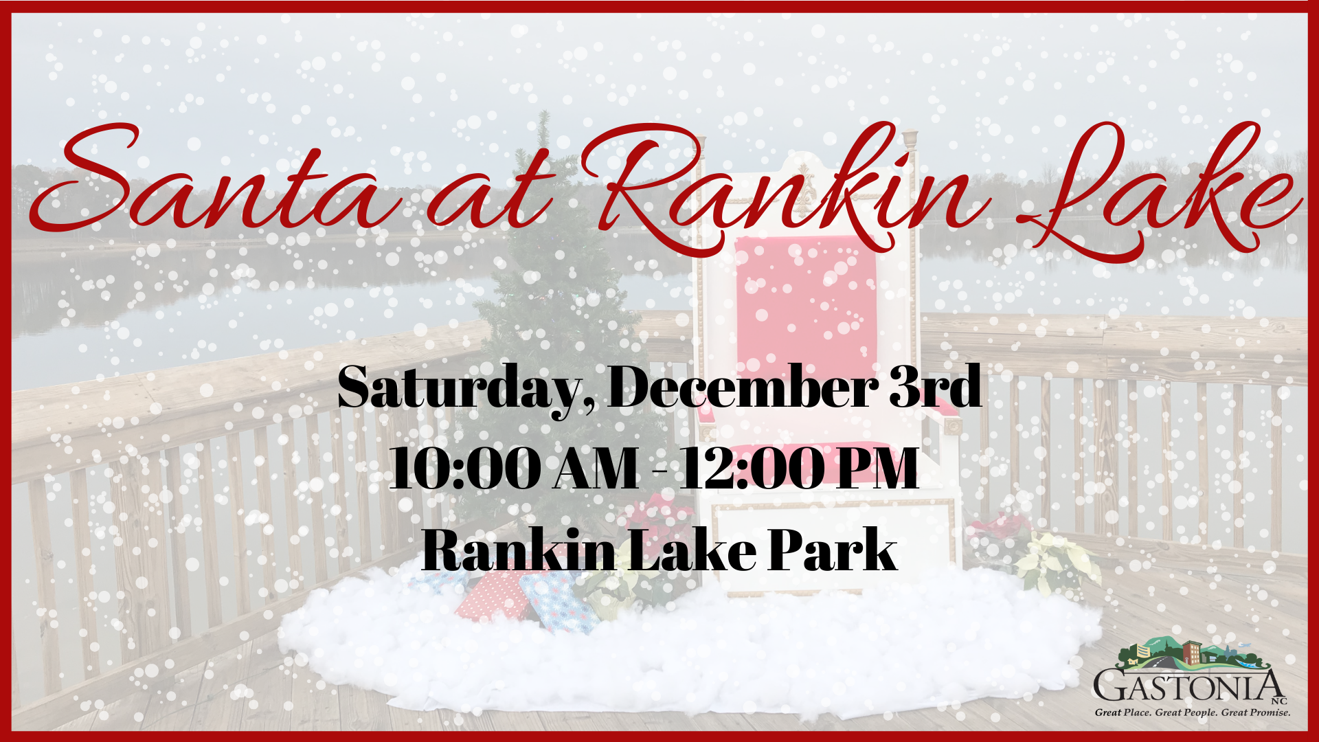 Santa at Rankin Lake FB Cover