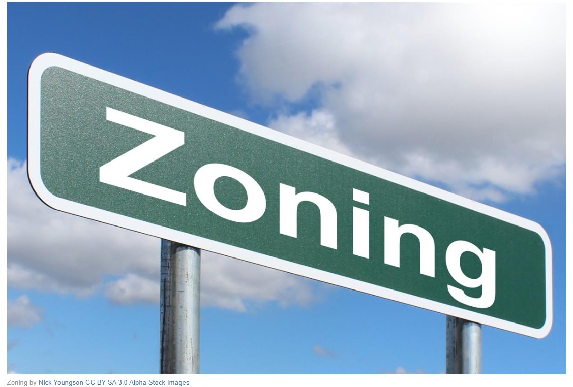 Zoning sign